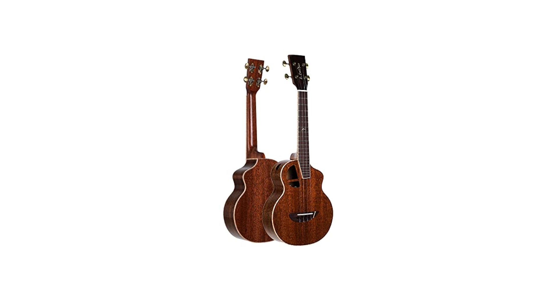 Amazon.co.jp: L.Luthier Le light Maho w/PU ピックアップ付き